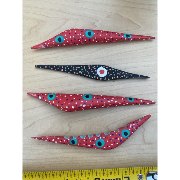 Oaxacan Wood Carving Oaxaca Mexican Folk Art Alebrije SIGNED Gutierrez - Picture 3 of 16